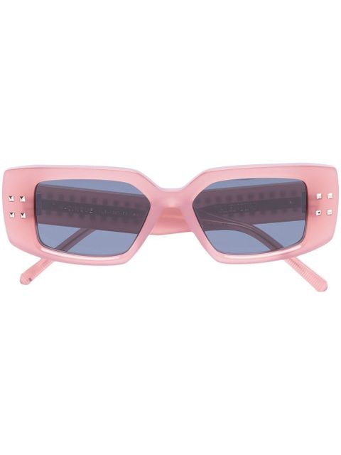 VALENTINO GARAVANI EYEWEAR rectangular-frame sunglasses - Pink - zdjęcie produktu nr 1