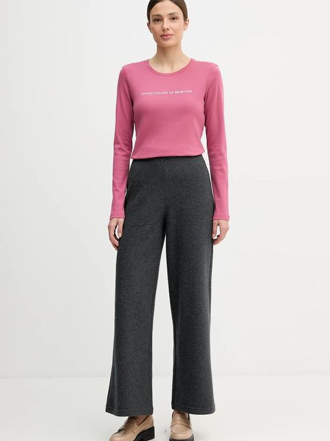 United Colors of Benetton longsleeve bawełniany - zdjęcie produktu nr 2