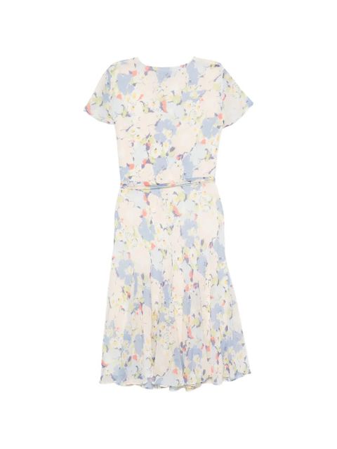 Lauren Ralph Lauren floral-print midi dress - Neutrals - zdjęcie produktu nr 2
