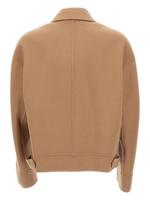 Max Mara patch-pocket buttoned jacket - Brown - zdjęcie produktu nr 2