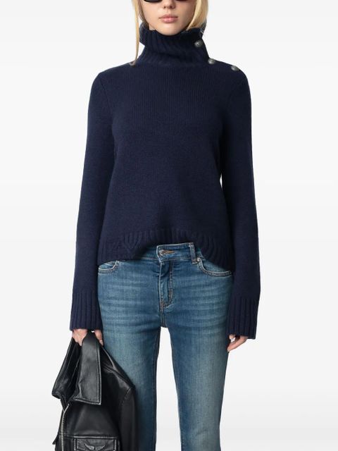 Zadig&Voltaire Nalma sweater - Blue - zdjęcie produktu nr 2