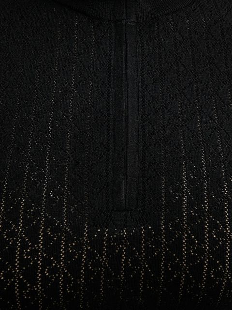 Calvin Klein Jeans sukienka kolor czarny mini dopasowana LV044D309G