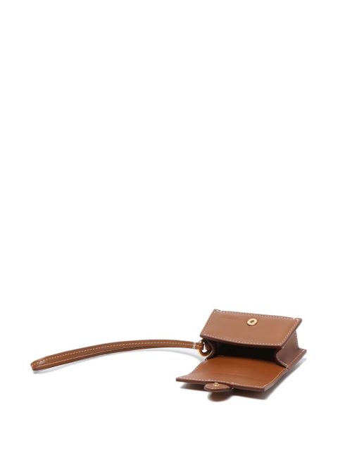 Jacquemus Le Porte Bambino AirPods case - Brown