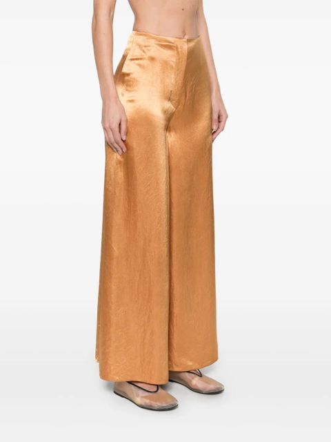 Nanushka satined trousers - Brown - zdjęcie produktu nr 2