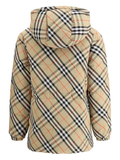 Burberry checked jacket - Black