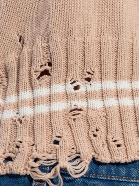 Marni knitted polo top - Pink