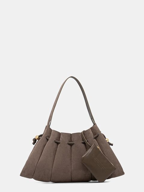 Themoire torebka kolor brązowy TMFW25CLPSUE58