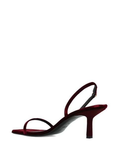 NEOUS 80mm velvet-textured heeled sandals