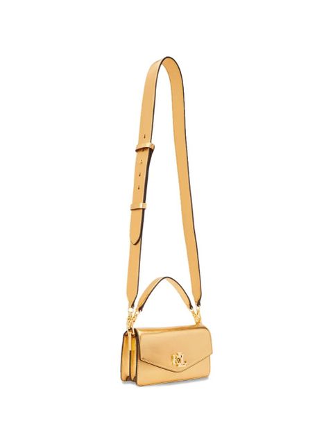 Lauren Ralph Lauren flap-top cross body bag - Gold