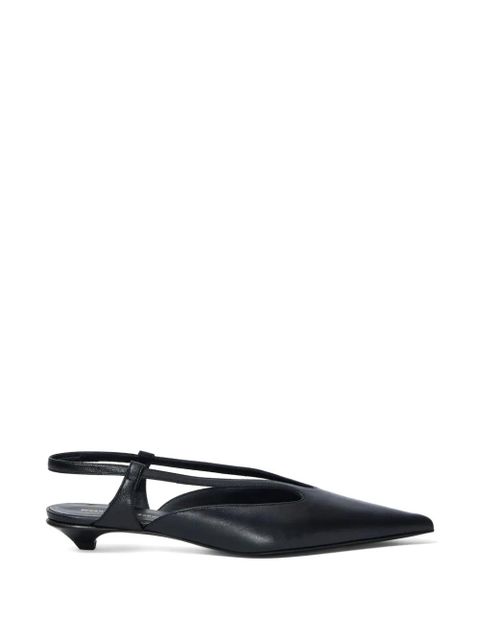 Proenza Schouler pointed-toe slingback pumps - Black - zdjęcie produktu nr 1