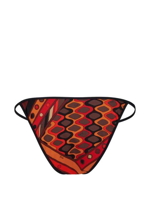 PUCCI Vivara geometric-print bikini bottoms - Black - zdjęcie produktu nr 2