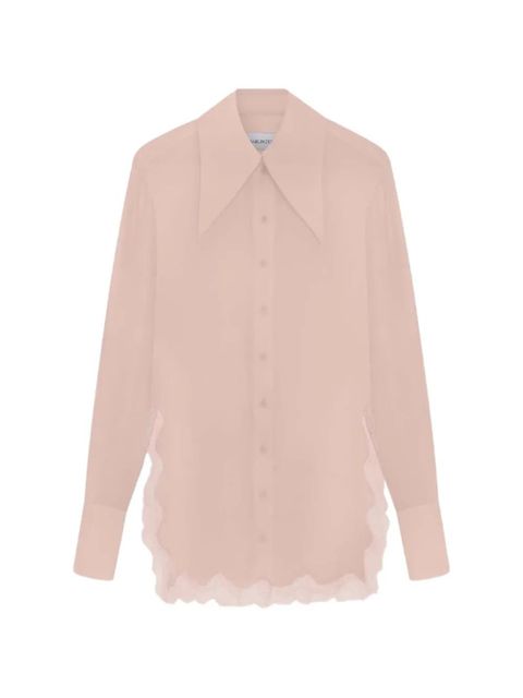 16Arlington Fiorella lace-trimmed shirt - Pink - zdjęcie produktu nr 1