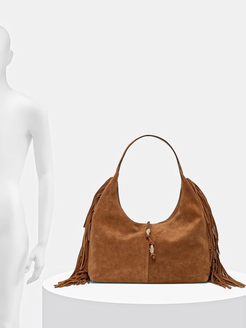 Pedro del Hierro torebka zamszowa