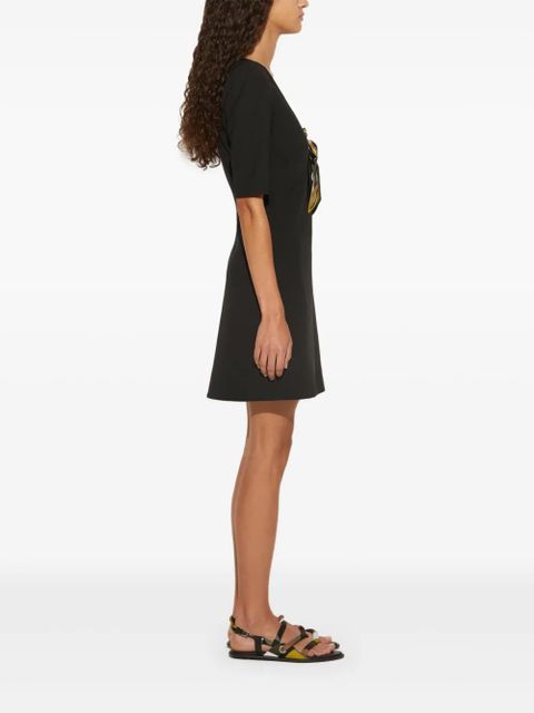 PUCCI Vivara-print dress - Black