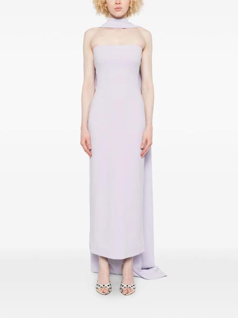 Solace London Martine midi dress - Purple