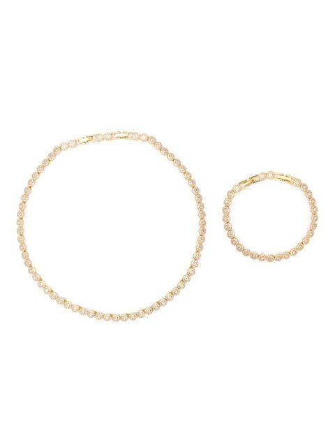 Swarovski Una Angelic necklace set (set of two) - Gold - zdjęcie produktu nr 1