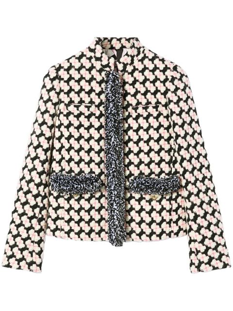 PUCCI fringed tweed jacket - Black - zdjęcie produktu nr 1