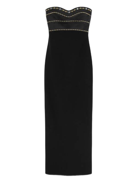 Versace studded strapless maxi dress - Black - zdjęcie produktu nr 1