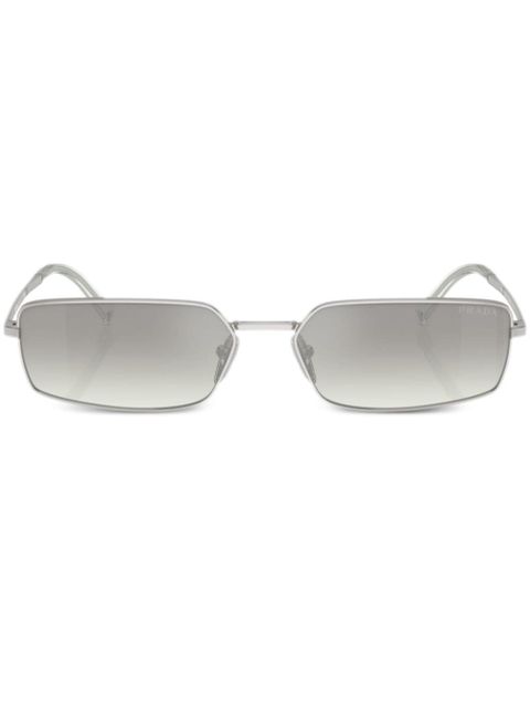 Prada Eyewear Prada PR A60S rectangle sunglasses - Silver - zdjęcie produktu nr 1