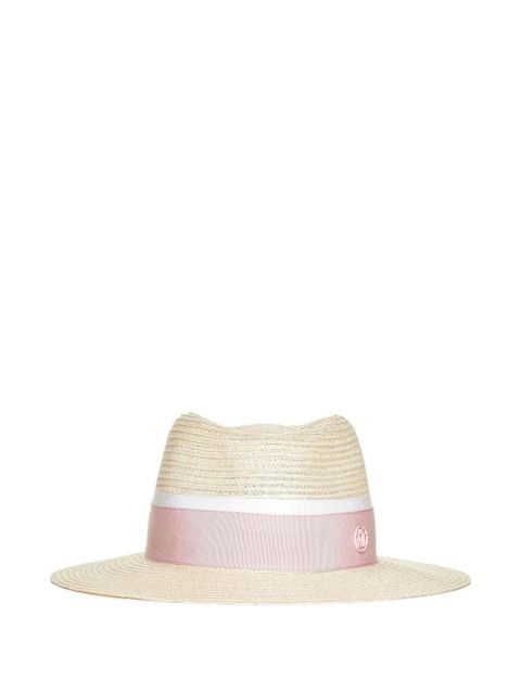 Maison Michel André straw Fedora hat - Neutrals - zdjęcie produktu nr 1
