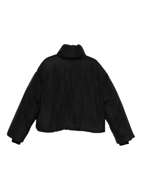 AMI Paris high-neck puffer jacket - Black