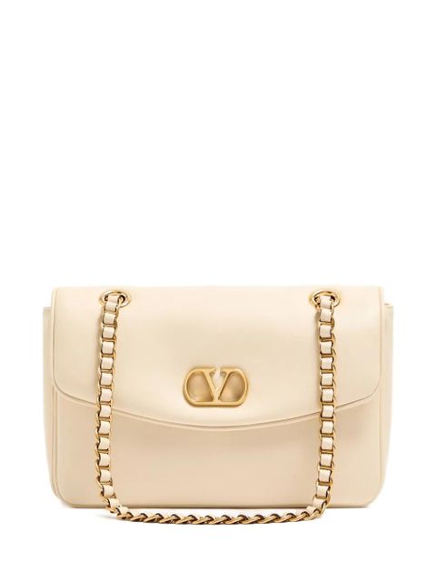 Valentino Garavani Djuna medium chain bag in nappa leather - Neutrals - zdjęcie produktu nr 1