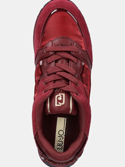 Liu Jo sneakersy LIU JO MAXI WONDER 91 damskie kolor czerwony BF5005PX522S1231