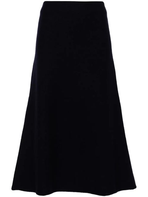 Jil Sander A-line midi skirt - Blue - zdjęcie produktu nr 1