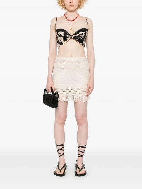 MARANT ÉTOILE Ardena mini skirt - Neutrals