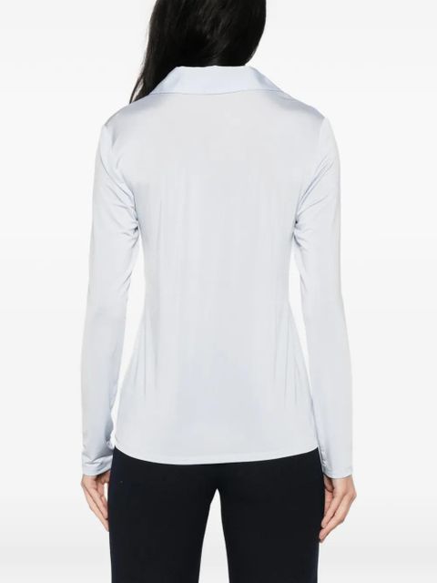 Self-Portrait long-sleeve shirt - Blue