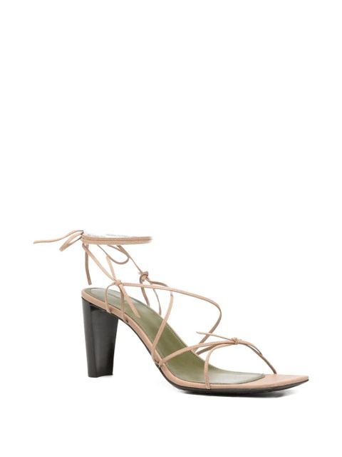 LEMAIRE Mignons leather sandals - Neutrals - zdjęcie produktu nr 2