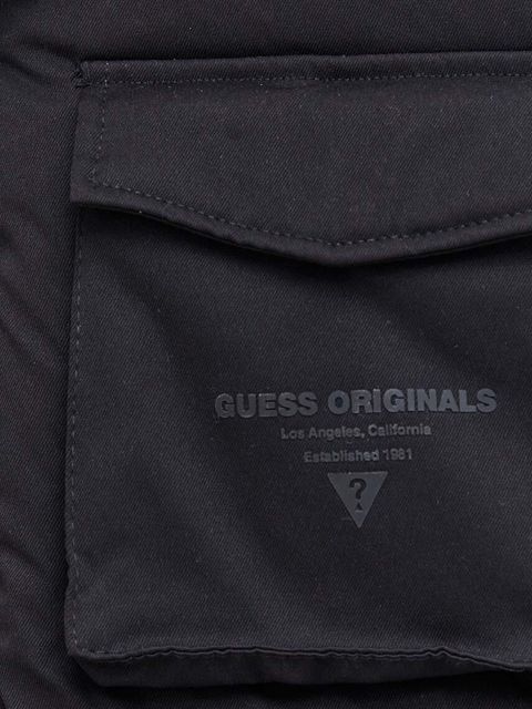 Guess Originals kurtka kolor czarny zimowa