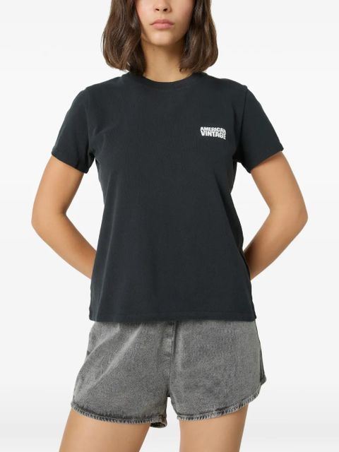 American Vintage Ykobow short-sleeve T-shirt - Black - zdjęcie produktu nr 2