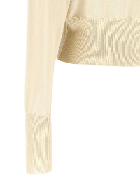 Vivienne Westwood Bea cropped cardigan - Neutrals