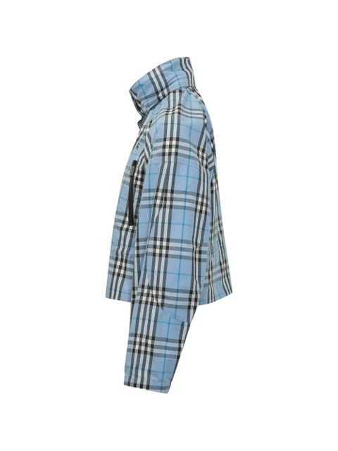 Burberry LAYHAM checked jacket - Blue