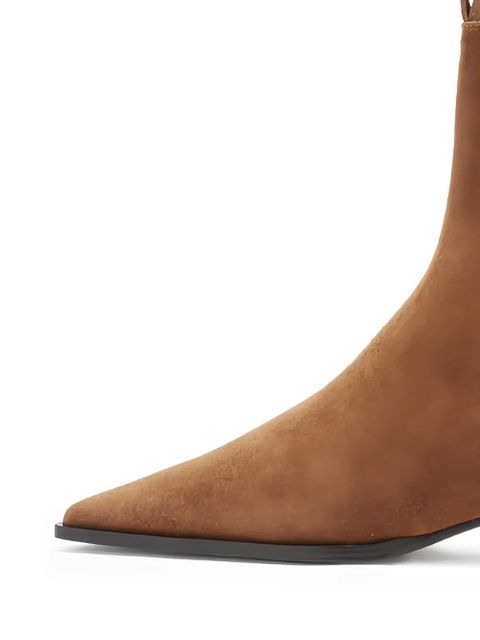 Aeyde Kiki suede boots - Brown - zdjęcie produktu nr 2