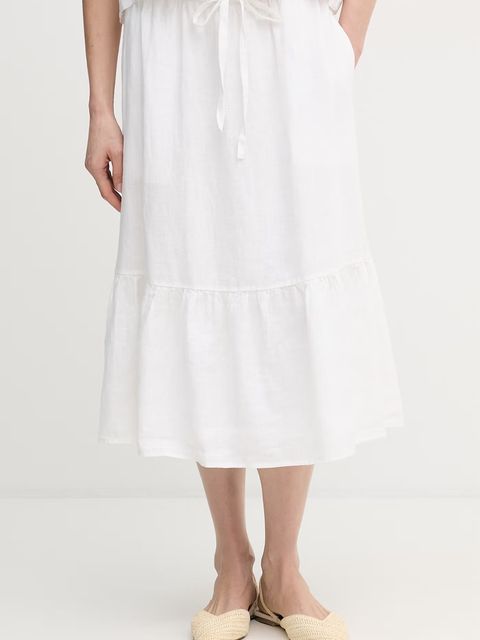 Dkny spódnica lniana