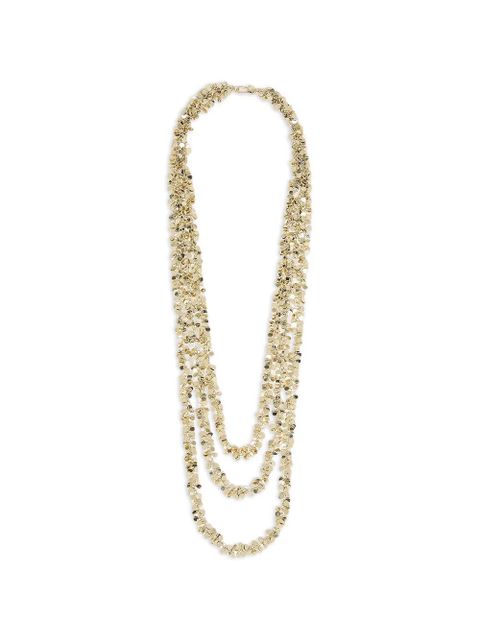 Max Mara MStzarina lobster-fastening beaded necklace - Gold - zdjęcie produktu nr 1