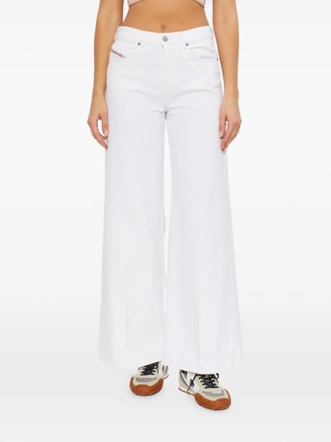 Diesel wide-leg jeans - White
