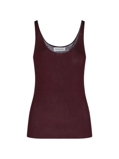 The Frankie Shop Rivo knit tank top - Red - zdjęcie produktu nr 1