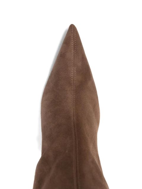 Giuseppe Zanotti 85mm suede boots - Brown