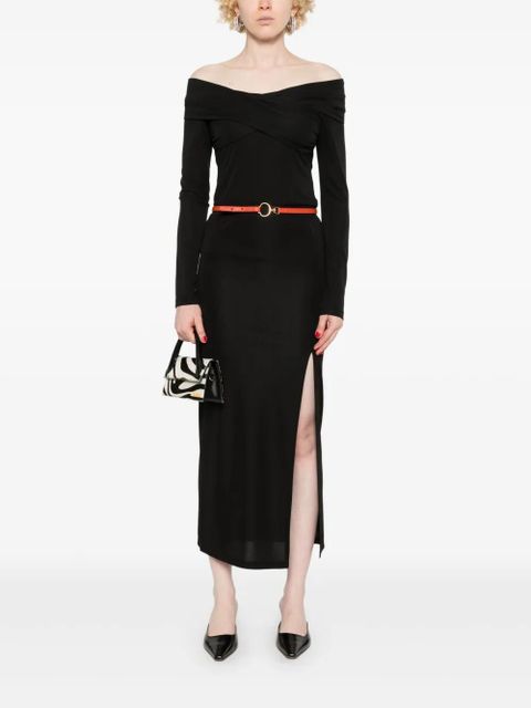 TWINSET off-shoulder blouse - Black - zdjęcie produktu nr 2