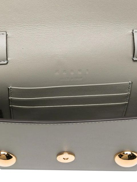 Marni leather cossbody bag - Grey