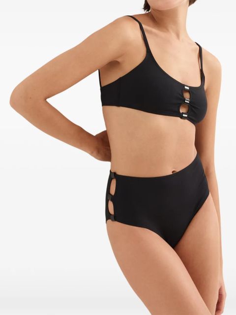 ERES cutout bloom bikini top - Black - zdjęcie produktu nr 2