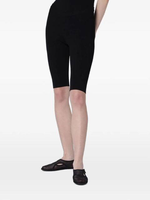 ENTIRE STUDIOS Capri knit shorts - Black
