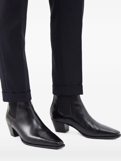 TOTEME 50mm The City cowboy boots - Black