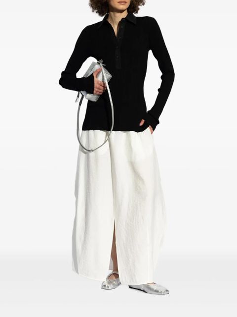 Marni metallic ballerina shoes - Silver