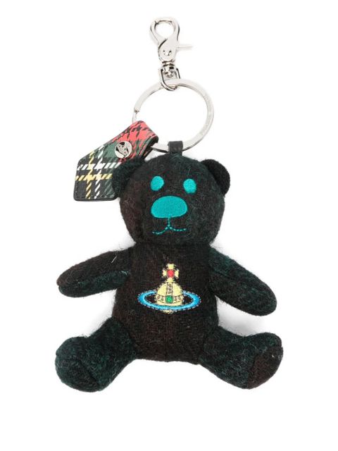 Vivienne Westwood teddy-bear keyring - Green - zdjęcie produktu nr 1