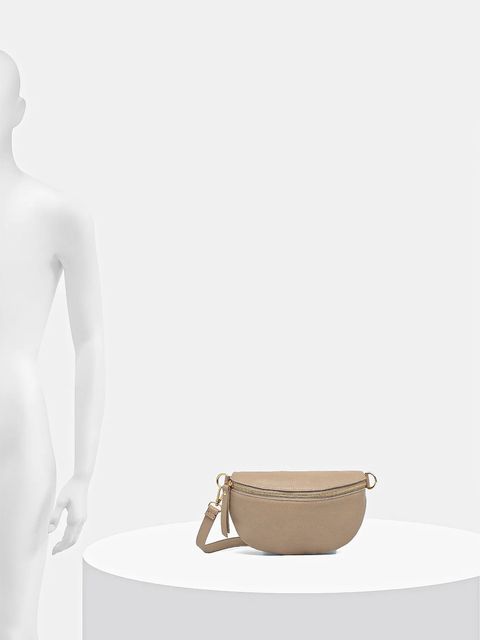 Answear.LAB nerka skórzana kolor brązowy