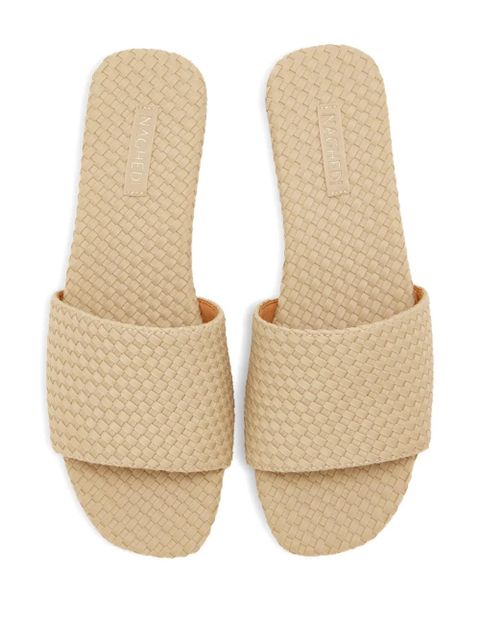 NAGHEDI woven-design sandals - Neutrals